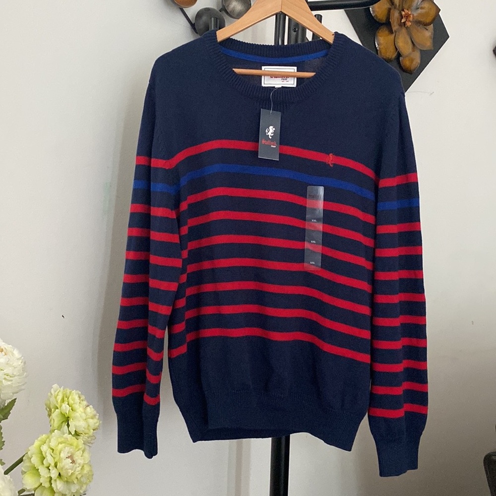 NEW WITH TAG, STAFFORD  MEN'S CREWNECK SWEATER
